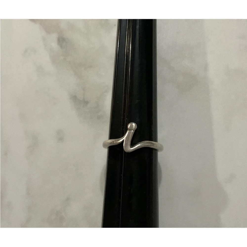 James Avery Sterling Silver Script Initial “I” Ri… - image 1